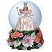Wizard of Oz Glinda on Munchkinland Flowers Mini Waterglobe
