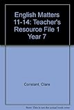 English matters 1. Teacher's resource file