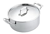 Scanpan Fusion 5 5-1/2-Quart Covered Low Stew/Sauce Pot