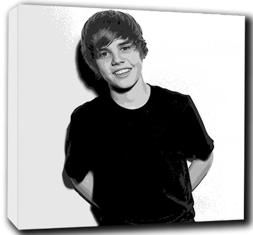 justin bieber abstract. justin bieber pop art abstract