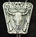 Large Bolo - Buffalo Skull(Diamond Cut) - Large Sculpted Bolo