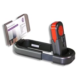PenPower WorldCard Duet 2 Business Card Reader Recognition Scanner and Webcam Windows 7 and Vista Compatible