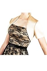 Strapless Satin Lace Evening Dress/Mother-of-the-Bride Dress/Prom Dress 