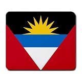 Antigua and Barbuda Flag Mouse Pad