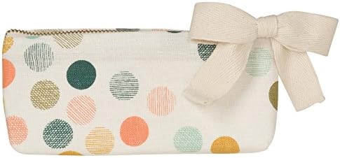 Carousel Pencil Linen Cosmetic Bag