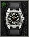 Rogue Warrior Red Cell Silver Velcro Band 200M GMT Watch