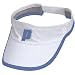 Prince Malibu Visor - White/Carolina Blue