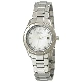 Bulova Women's Diamond Accented Calendar Watch #96P101