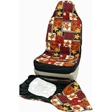 Hawaiian Car Seat Covers, Brown Sea Turtle, set of 2 Front Bucket seat covers, Made in Hawaii USA