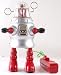20 cm high Remote Control battery operated tin plate robot - piston action
