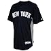 MLB Majestic New York Yankees Batting Practice Performance Jersey - Navy Blue-Gray