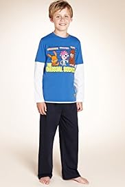 Older Boys Pure Cotton Unusual Suspects Moshi Monsters Pyjamas