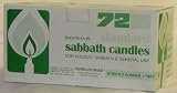 Candle Sabbath Israeli, 1 Box - 72 Candles