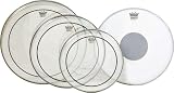 Remo Pinstripe Value Pack with Emperor X Coated Snare Head