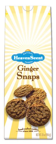 Heaven Scent Ginger Snaps, 7-Ounce Packages (Pack of 6) 