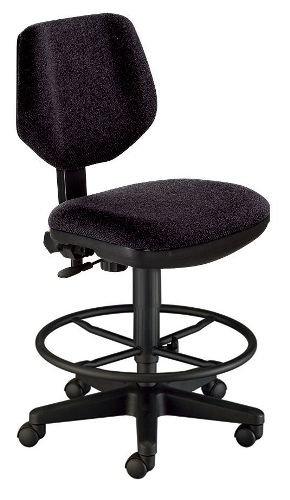 Comfort Classic Deluxe Task Chair with Extension kit. Drafting Height.