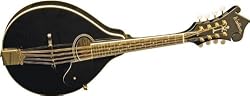 Washburn  M1SDLB A-Style Mandolin (Black)