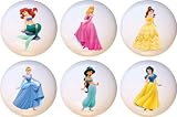 Disney Princess Drawer Pulls Knobs Set of 6