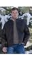 Men's Clayton Sheepskin Car Coat, NAPA BROWN/BEIGE, Size XXLARGE (46/48)