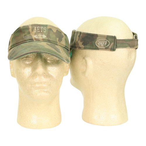 New York Jets Camo Adjustable Visor