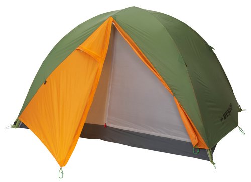 DUNLOP(ダンロップ) 3シーズン ツーリングテント グリーン×オレンジ [2人用] R226