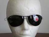 Ray Ban RB3342 Gunmetal Crystal Green Polarized 004 58 63mm Sunglasses