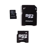 Kingston 16GB microSDHC Class 4 with Micro SD Adapter and Mini SD Adapter (Bulk Packaging)