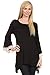 ColorMC Women's Plus Paisley Aztec Chevron Print Knit Tunic Sleeve Top