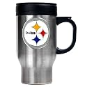 Pittsburgh Steelers 16-Ounce Stainless Steel Travel Mug