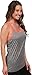 adidas Performance Women's Hi 5 Tank Top, Dark Grey/Colored Heather/Flash Red S15, X-Large