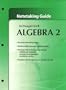 McDougall Littell Algebra 2: Notetaking Guide
