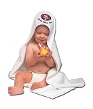 San Francisco 49ers Football Infant Baby Hooded Bath Towel