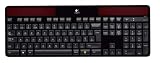 Logitech - Logitech Wireless Solar Keyboard K750 - Clavier sans-fil alimenté par la lumière - Compatible PC - Unifying - Azerty - Noir