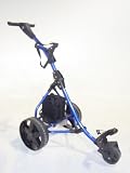 FOLDING PORTABLE ELECTRIC GOLF TROLLEY WITH 36 HOLE BATTERY AND CHARGER