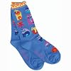 Socks: Feline Festival Blue