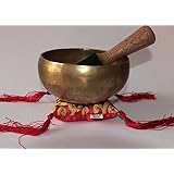 6" Superb B Crown Chakra Old Tibetan Singing Bowl, Meditation bowls,Hand beaten singing bowl, Handmade bowl from Nepal,Singing bowls.