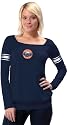 Houston Astros Cooperstown Women's Long Sleeve Armband Jersey Top - by Alyssa Milano