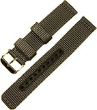 Woven Sports Fabric Watch Strap 20mm Grey (#13.111)