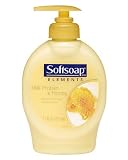 Softsoap Naturals Moisturizing Liquid Hand Soap with Milk & Honey, Pump - 7.5 fl oz