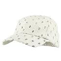 Torn Sequin Cap - White W31S61A