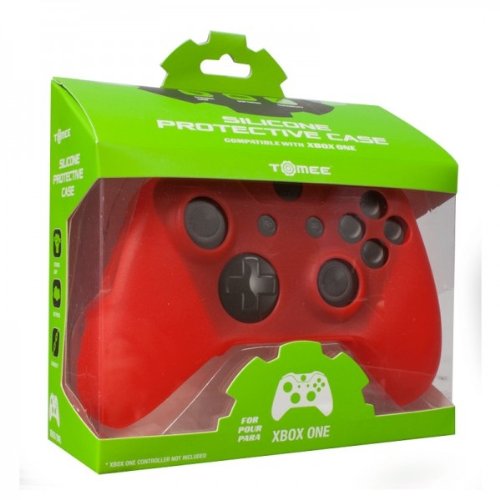 Tomee Silicone Skin Protective Case for Xbox One Controller (Red) Tomee Silicone Skin Protective Case for Xbox One Controller (Red)