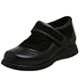 Drew Shoe Women's Martina Mary Jane,Black Calf/Nubuck,5.5 WW US