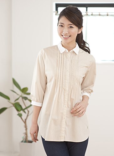 [ハッシュパピー]Hush Puppies(ハッシュパピー)ストライプシャツチュニック