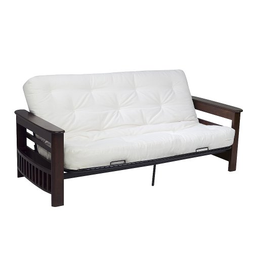 Serta Athens Espresso Full Futon Frame