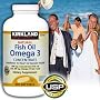 Kirkland Signature Natural Fish Oil Concentrate with Omega-3 Fatty Acids-400 Softgels