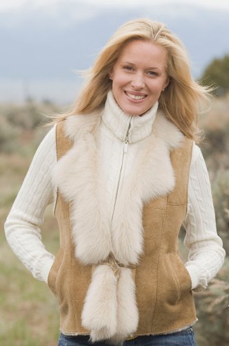 Womens Victoria Sheepskin Vest