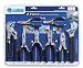 Steel Grip 8 Piece Pliers & Adjustable Wrench Set (56040)