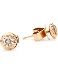 Phillips Frankel "Affair" Rose Gold and Diamond Mini Stud Earrings