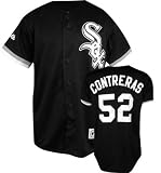 Jose Contreras Black Majestic MLB Alternate Replica Chicago White Sox Jersey