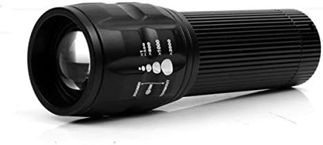 Mekago® Mini Led Portable Flashlight Zoomable LED Flashlight 2000 Lumens for Outdoor Camping Hiking Cycling Backpacking Hunting